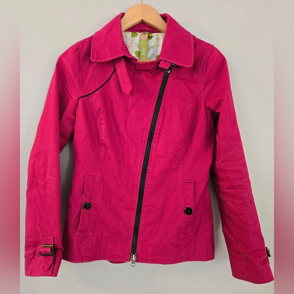Soia & Kyo Designer Spring/Fall Pink Jacket‎ Size S